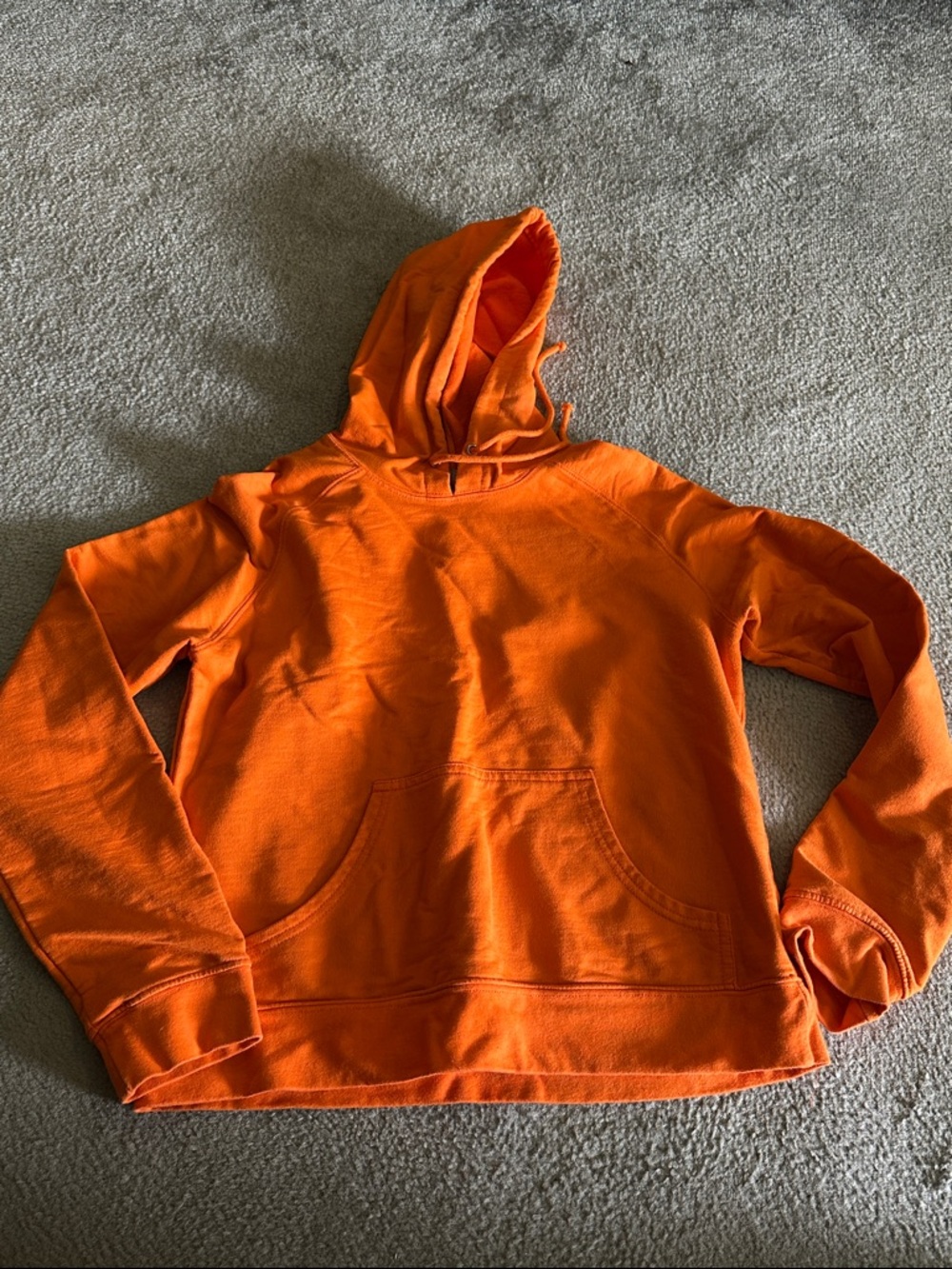 Bright Orange Women's Pullover Hoodie